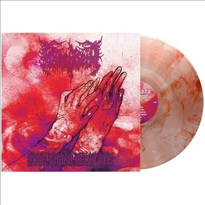 Ghost Bath - Rose Thorn Necklace - Import Red Swirl Marbled Vinyl LP Record Limited Edition
