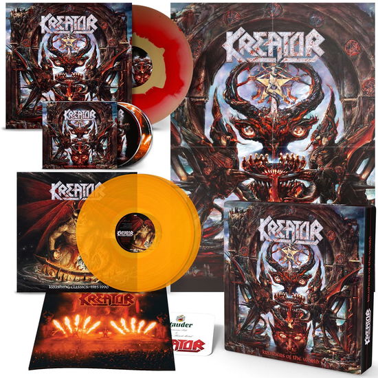 Kreator - Krushers Of The World - Import Vinyl 3 LP Record+2 CD Box Set Limited Edition