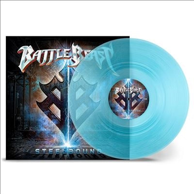 Battle Beast - Steelbound - Import Transparent Curacao Blue Vinyl LP Record Limited Edition