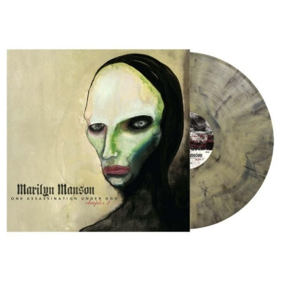 Marilyn Manson - One Assassination Under God Chapter 2 - Import Custard & Black Marble Vinyl LP Record Limited Edition