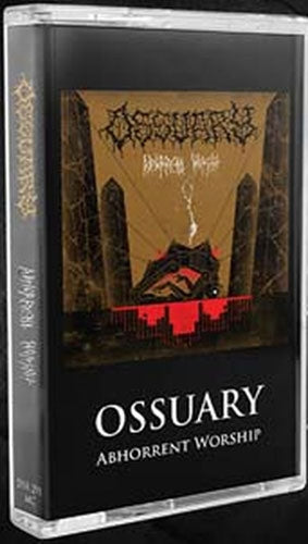 Ossuary - Abhorrent Worship - Import Cassette Tape Limited Edition
