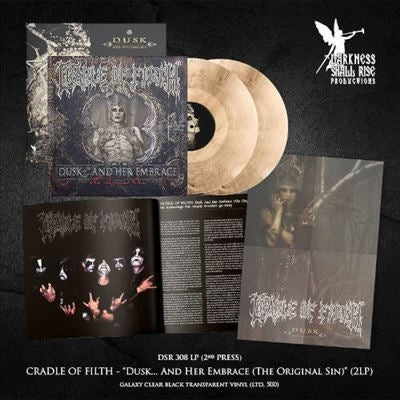 Cradle Of Filth - Dusk... And Her Embrace: The Original Sin - Import Colored Vinyl 2 LP Record