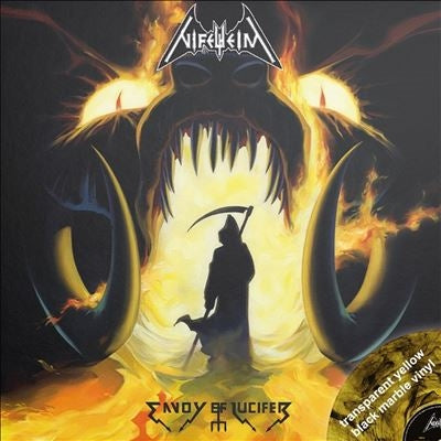 Nifelheim - Envoy Of Lucifer (2Nd Press) - Import Transparent Yellow Black Marble Vinyl LP Record Limited Edition