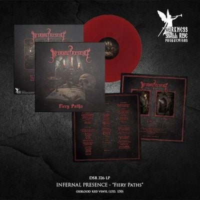 Infernal Presence - Fiery Paths - Import Colored Vinyl LP Record