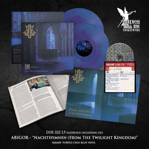 Abigor - Nachthymnen (From The Twilight Kingdom)  - Import Colored Vinyl LP Record+CD