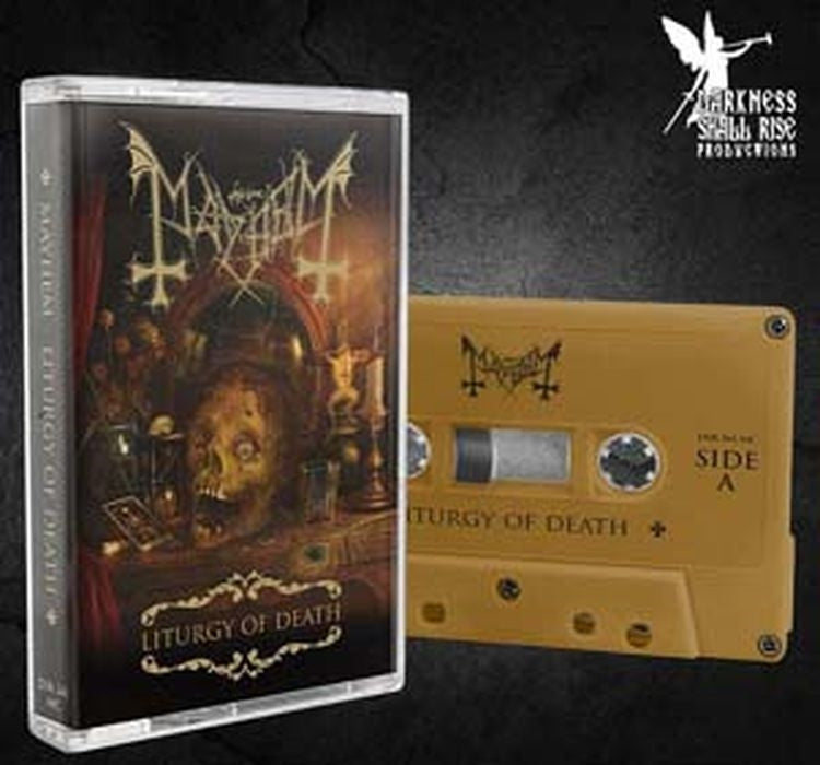 Mayhem - Liturgy Of Death - Import Cassette Tape Limited Edition