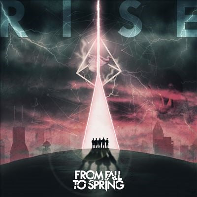 From Fall To Spring - Rise - Import Orange Red White Marbled Vinyl LP Record Limited Edition