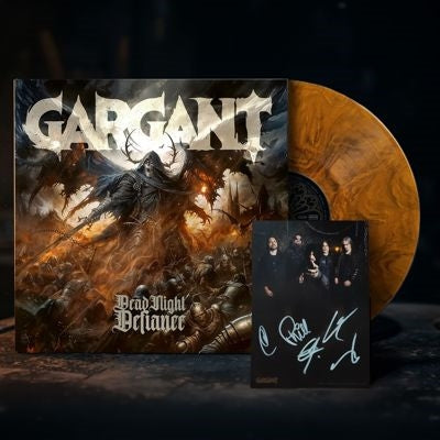 Garganta - Dead Night Defiance - Import Orange Marbled Vinyl LP Record