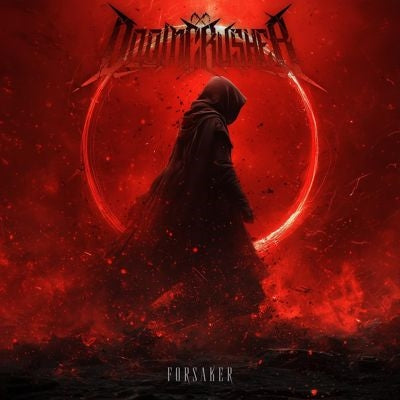 Doomcrusher - Forsaker EP - Import Red & Black Marbled Vinyl LP Record Limited Edition