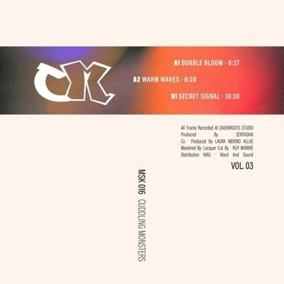 Cuddling Monsters - Cuddling Monsters Vol. 3 - Import Vinyl 12 inch Recurd