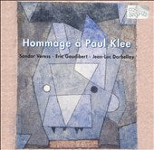 Veress - VERESS:HOMMAGE A PAUL KLEE/GAUDIBERT:UN JARDIN POUR ORPHEE/ETC:ERICH HOBARTH(cond)/CAMERATA BERN/ETC - Import CD