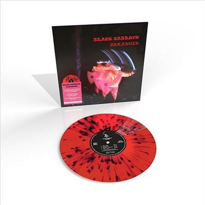 Black Sabbath - Paranoid (Rsd 2024) - Import Red & Black Splatter Colored Vinyl LP Record Limited Edition