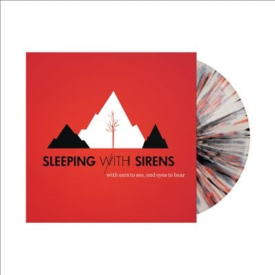 Sleeping With Sirens - With Ears To See And Eyes To Hear - Import Bone with Red and Black Splatter Colored Vinyl LP Record