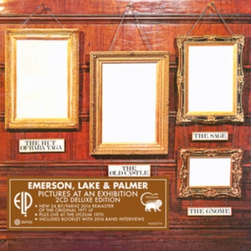 Emerson, Lake & Palmer - Pictures At An Exhibition (Live) (Deluxe Edition) - Import 2 CD