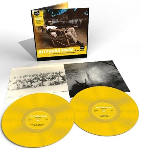 Ali Farka Toure - Savane (20th Anniversary Edition) - Import Yellow Color Vinyl 2 LP Recurd Limited Edition