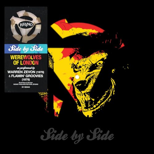 Warren Zevon 、 Flamin' Groovies - Side By Side: Werewolves Of London - Import Vinyl 7 inch Single Record