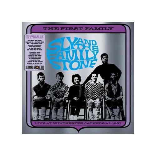 Sly & The Family Stone - The First Family - Import Clear Vinyl LP Record Limited Edition