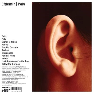 Efdemin - Poly - Import 2 LP Record