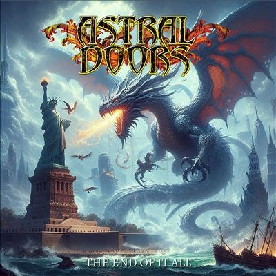 Astral Doors - The End Of It All (Orange Transparent Vinyl) - Import Orange Transparent Vinyl LP Record Limited Edition
