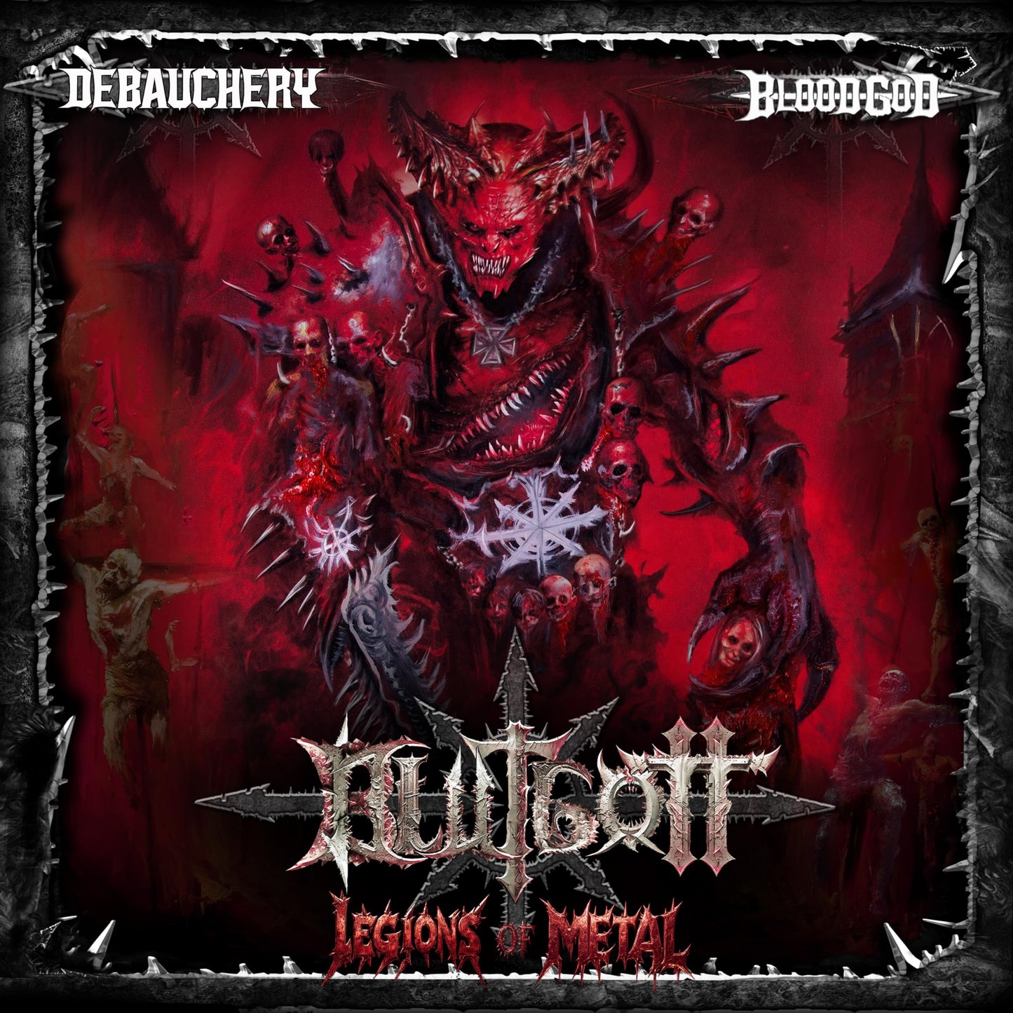 Blutgott - Legions of Metal - Import 3 CD Digipak