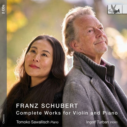Ingolf Turban - Schubert : Complete Works for Violin & Piano /Tomoko Sawallisch(P) - Import 2 CD