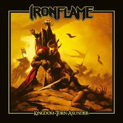 Ironflame - Kingdom Torn Asunder - Import Galaxy Vinyl LP Record Limited Edition