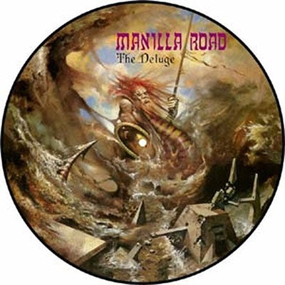 Manilla Road - The Deluge - Import Picture Vinyl LP Record Limited Edition