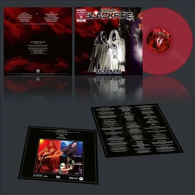Frank Blackfire - Back On Fire - Import Oxblood Vinyl LP Record Limited Edition