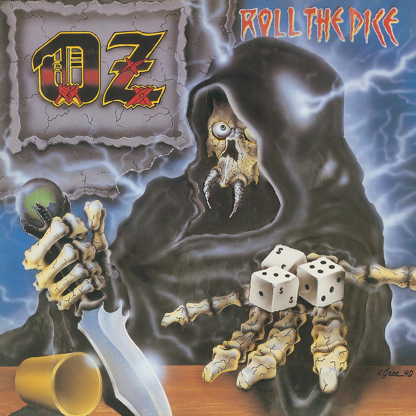 Oz (Finland) - Roll The Dice - Import Vinyl LP Record Limited Edition