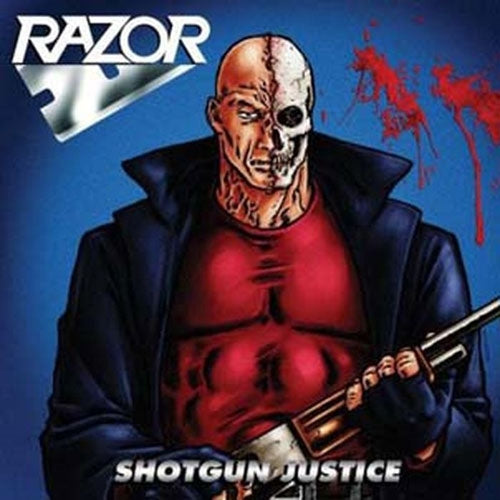 Razor - Shotgun Justice - Import Multi-Splatter Vinyl LP Record Limited Edition