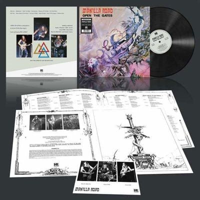 Manilla Road - Open The Gates - Import Vinyl LP Record Limited Edition