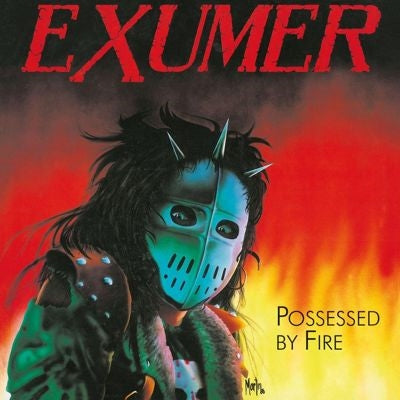 Exumer - Possessed By Fire - Import Yellow & Black & Orange Splatter Vinyl LP Record Limited Edition