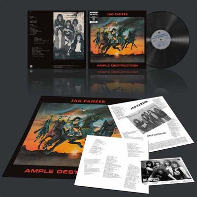 Jag Panzer - Ample Destruction - Import Vinyl LP Record Limited Edition