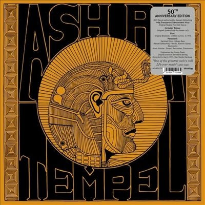 Ash Ra Tempel - Ash Ra Tempel - Import Transparent Vinyl LP Record Limited Edition