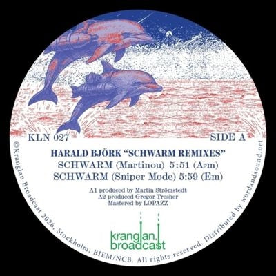 Harald Bjork - Schwarm Remixes - Import Vinyl 12 inch Recurd