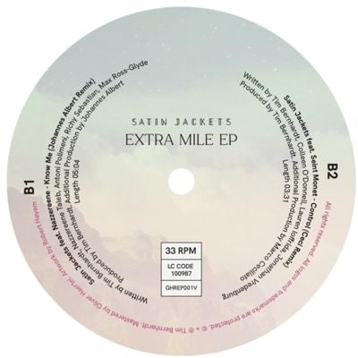 Satin Jackets - Extra Mile Ep - Import Vinyl 12 Inch Record