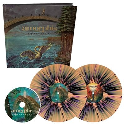 Amorphis - Borderland (Earbook) - Import Dancing Shadow Splatter Vinyl 2 LP Record+CD Limited Edition