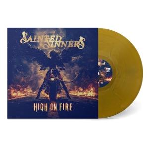Sainted Sinners - High On Fire - Import Sunshine Gold Vinyl LP Record Limited Edition