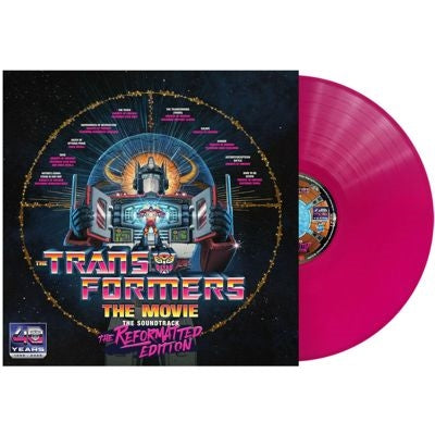 Transformers - The Movie, The Soundtrack, The Reformatted Edition - Import Vinyl LP Record Limited Edition