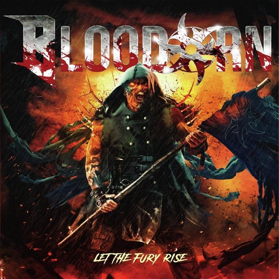 Bloodorn - Let the Fury Rise - Import Orange & Black Marbled Vinyl LP Record