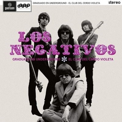Los Negativos - Graduado En Underground - El Club Del Cerdo Violeta - Import Vinyl 7-inch single Recurd Limited Edition