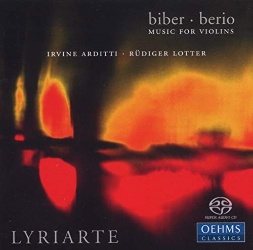BIBER & BERIO - Biber & Berio -Music For Violins:Biber:Violin Sonatas No.3/No.5/No.6/Berio:Duet For 2 Violins/Etc :Irvine Arditti(Vn)/Rudiger Lotter(Vn)/Etc - Import SACD Hybrid