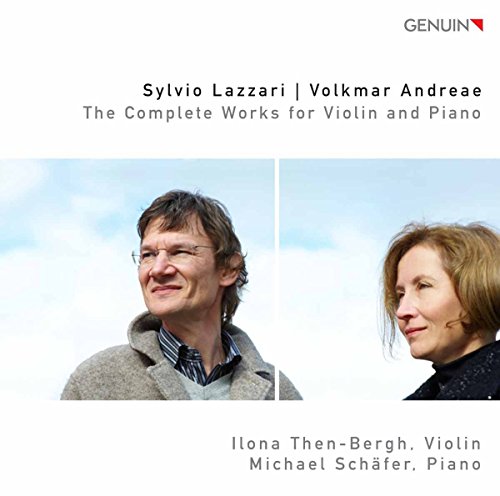 Andreae (1879-1962) - Andreae Violin Sonata, Lazzari Violin Sonata : Then-Bergh, Michael Schafer - Import CD