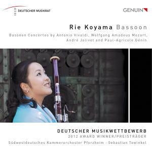 Vivaldi / Koyama / Sudwestdeutsches Kammerorch - Bassoon Concertos by Vivaldi, Mozart, Andre Jolivet, Paul-Agricole Genin - Import CD