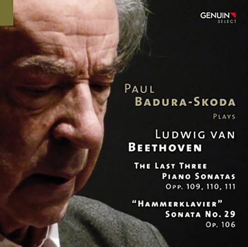 Beethoven (1770-1827) - Piano Sonatas Nos.30, 31, 32(2013), No.29(1976 Live): Badura-Skoda (2CD) - Import 2 CD