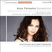 ALBRIGHT / DECRUCK / IBERT - Asya Fateyeva - Saxophone - Import CD