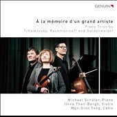 Goldenweiser / Schafer - Tchaikovsky (1840-1893) Piano Trio: Michael Schafer(P)Then-Bergh(Vn)Wen-Sinn Yang(Vc)+Rachmaninov, Goldenweiser - Import 2 CD