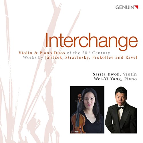 JANACEK / PROKOFIEV / RAVEL - Interchange - Violin & Piano Duos of The 20th Century - Import CD