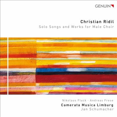 Ridil / Fluck - Christian Ridil: Solo Songs & Works Male Choir - Import CD