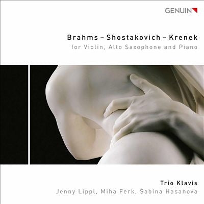 Trio Klavis - Brahms - Shostakovich - Krenek / For Violin. Alto Saxophone And Piano - Import CD